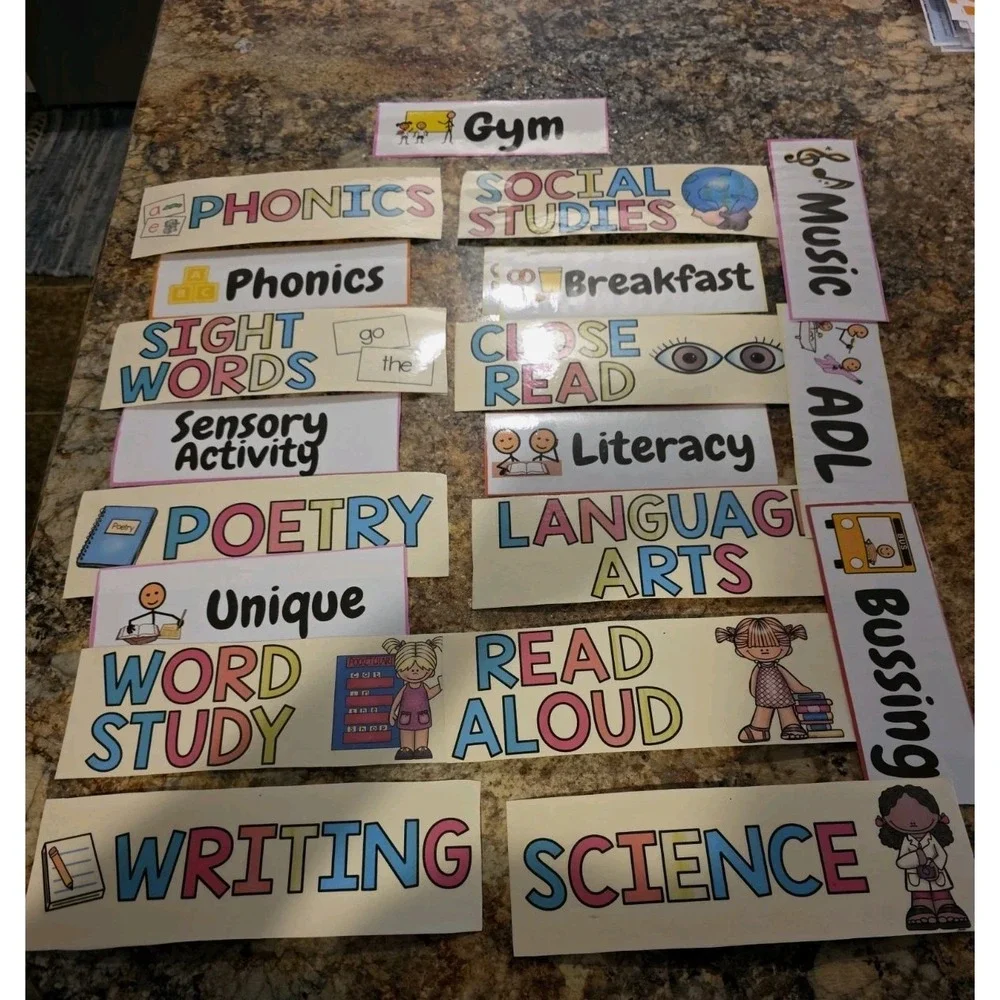 Workbooks Homeschool Teacher. Games.pictures. Numbers Words. Charts.
